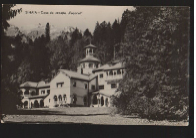 CPI B13662 CARTE POSTALA - SINAIA - CASA DE CREATIE &amp;quot;FOISORUL&amp;quot;, RPR foto