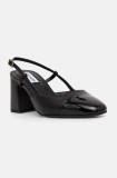 Steve Madden pumps Zeina culoarea negru, cu toc drept, cu toc deschis, SM11003126
