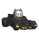 DC Comics Bitty POP! Minifigurina vinil Batman w/Batmobile 2,5 cm