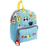 Rucsac Carioca Animal Blue, 28x23x11 cm