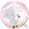 Balon folie 45cm Baby Girl, Qualatex 28170