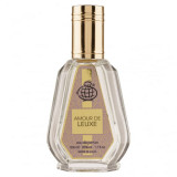 Cumpara ieftin Parfum Amour de Leuxe, Fragrance World, apa de parfum 50 ml, femei - inspirat din L, Amour by Lalique