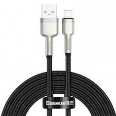 Cablu de încărcare Baseus Cafule Lightning, 2,4A, 2m (negru)