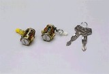 Set yale inchidere Toyota Carina 2 (T17), 1987-1991, cu chei, cu 2 butuci blocare usa, fata, stanga/dreapta, 69051/2-20210,