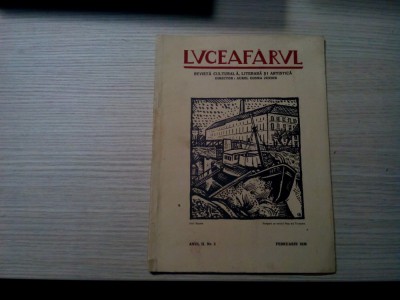 LUCEAFARUL Revista Culturala, Literara si Artistica -II Nr.2/1936 - CATUL BOGDAN foto