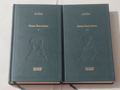 LEV TOLSTOI - ANNA KARENINA vol.1.2. ADEVARUL NR.8 si 9 foto
