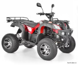 ATV electric Hecht 59399, motor 2200 W, viteza max 45 km/h, baterie 72V/52Ah, autonomie 60-70km (Negru/Rosu)