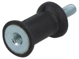Atenuator de Vibrații M6 20mm Guma 30mm 328N
