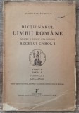 Dictionarul limbii romane// tomul II, partea II, fascicula II, 1940