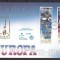 Insulele Man 1991 - FDC SPECIAL AUR - EUROPA SPATIALA - Tiraj 60 ex. numerotate