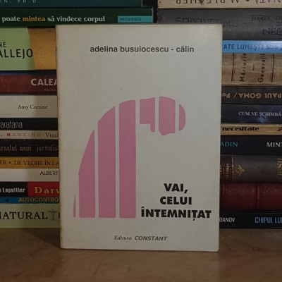 ADELINA BUSUIOCEANU-CALIN ~ VAI, CELUI INTEMNITAT ( MEMORII DIN INCHISORILE COMUNISTE ) , 1999 * foto