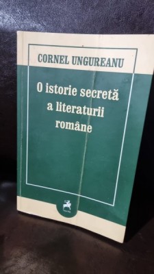 O istorie a literaturii romane - Cornel Ungureanu foto