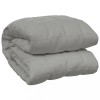 Patura grea, gri, 135x200 cm, 10 kg, material textil