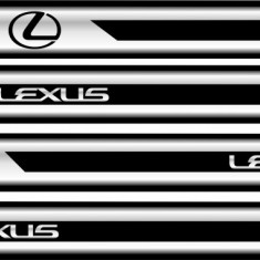 Set protectii praguri CROM - Lexus Limited Edition
