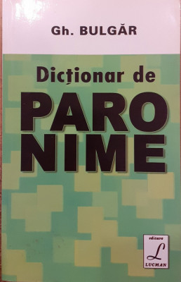 Dictionar de paronime foto