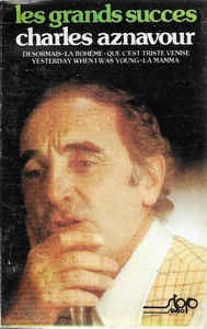 Casetă audio Charles Aznavour &lrm;&ndash; Les Grands Succes, originală