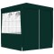 Gossi cort de petrecere profesional cu pereti verde 2 x 2 m, 90 g/m2
