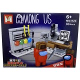 Lego Among Us rosu MG312C