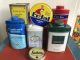 LOT DE 7 CUTII DE TABLA DE COLECTIE