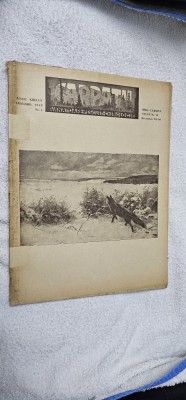 REVISTA CARPATII VANATOARE PESCUIT CHINOLOGIE , NR. 1 / 1945 foto