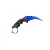 Cutitul Karambit Albastru pentru antrenament fara tais EMS-2432