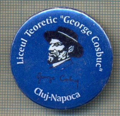 Y 1195 INSIGNA - LICEUL TEORETIC ,,GEORGE COSBUC&amp;quot;- CLUJ-NAPOCA foto