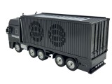 Boxa portabila tip camion WS-691 cu panou solar, USB, radio si Bluetooth