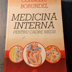 Medicina interna pentru cadre medii Corneliu Borundel