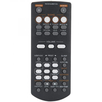 Telecomanda pentru Yamaha RAV28 WJ40970EU, x-remote, Negru foto