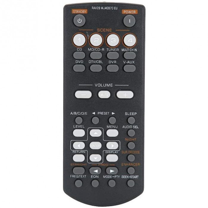 Telecomanda pentru Yamaha RAV28 WJ40970EU, x-remote, Negru