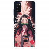 Husa compatibila cu Samsung Galaxy A41 Silicon Gel Tpu Model Demon Slayer Nezuko