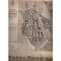 Revista Liga Navala Romana nr. 58 din ianuarie - martie 1945