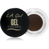L.A. Girl Cosmetics Gel Eyeliner eyeliner-gel culoare Rich Chocolate Brown 3 g