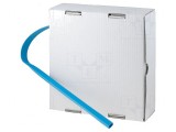 Manșon termocontractabil 19,1mm albastru fără adeziv