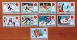 BURUNDI-OLIMPIADA-SAPORO -72-Seria completa de 9v.-MNH-Nestamp.-Vezi-Scan