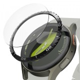 Rama Protectie Ringke Styling pentru Samsung Galaxy Watch7 40mm, Model 6, Neagra