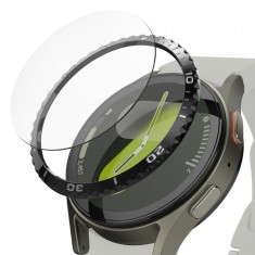 Rama Protectie Ringke Styling pentru Samsung Galaxy Watch7 40mm, Model 6, Neagra