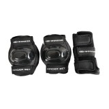 Aparatori role WORKER Kinder 6-Piese Set, L, Negru