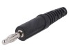 Mufă Banană 4mm Neagră 32A