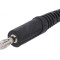 Mufă Banană 4mm Neagră 32A