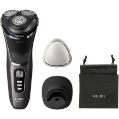 Aparat de ras PHILIPS Shaver Seria 3000 S3343/13, barbierit umed şi uscat, fara fir, capete 5D pivotante si flexibile, lame autoascutire, 60 min, sist