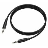 Cablu audio AUX Borofone AUX BL26 Standard jack 3.5mm la jack 3.5mm 1m Negru