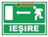 Indicator verde iesire de urgenta stanga