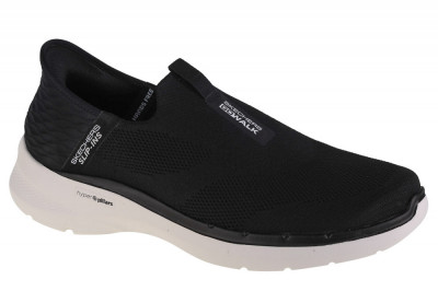 Pantofi pentru adidași Skechers Slip-Ins: GO WALK 6 - Easy On 216278-BLK negru foto