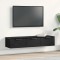 Dulap de perete Stejar negru 102 x 30 x 20 cm Lemn compozit