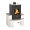 Soba tip centrala, Prity SBW10, 4,2 kg/h 470 x 470 x 840