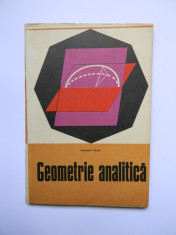 GEOMETRIE ANALITICA - ALEXANDRU MYLLER foto