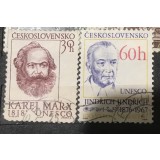 (CEHOSLOVACIA 1 ) Timbre serii Straine