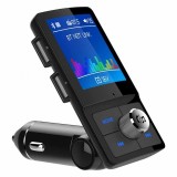 Modulator FM Transmitator Auto Techstar&reg; BC45 Bluetooth 4.2 Dual USB Voice Assistant MicroSD