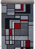 Traversa Covor, Cappuccino 16406, Gri, Latime 120 cm, Diverse Lungimi, 1700 gr/mp